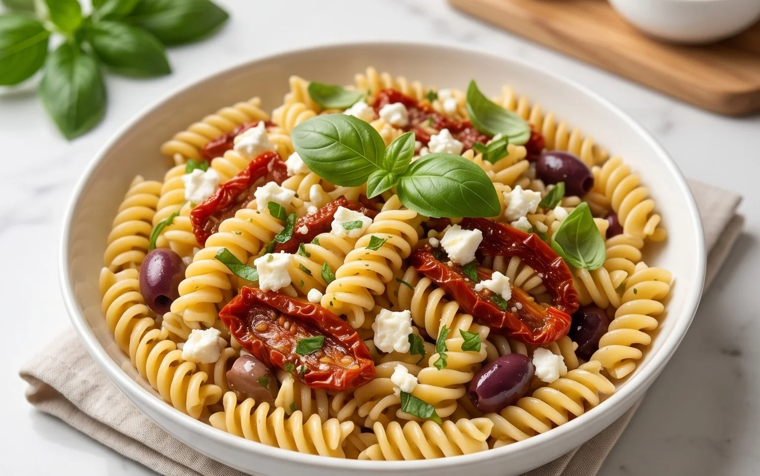 Sun Dried Tomato Pasta Salad