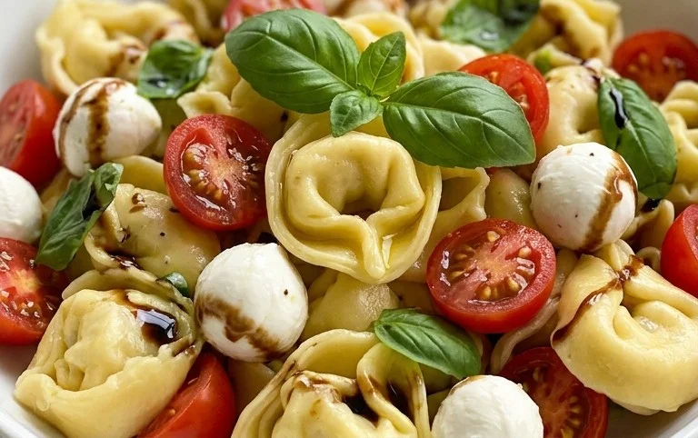 Tortellini Caprese Salad