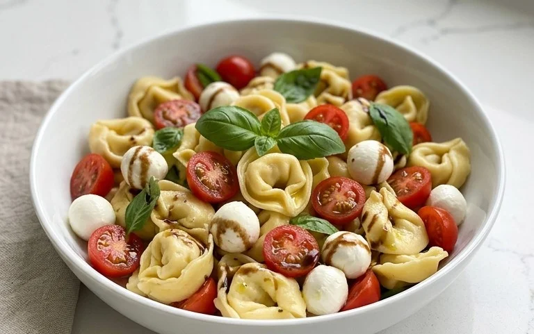 Tortellini Caprese Salad
