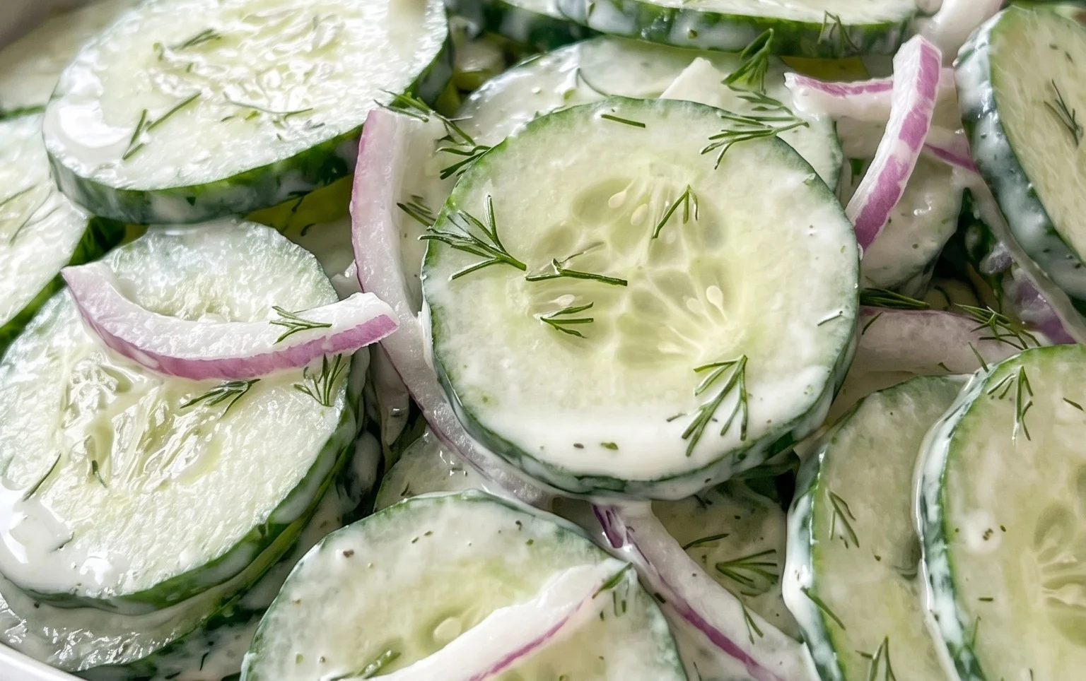 Polish Cucumber Salad