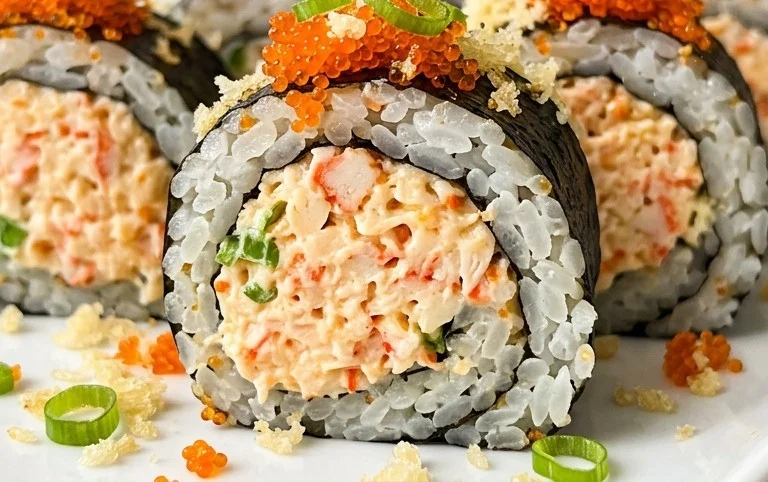 Kani Sushi (Spicy Crab Roll)