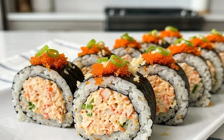 Kani Sushi (Spicy Crab Roll)