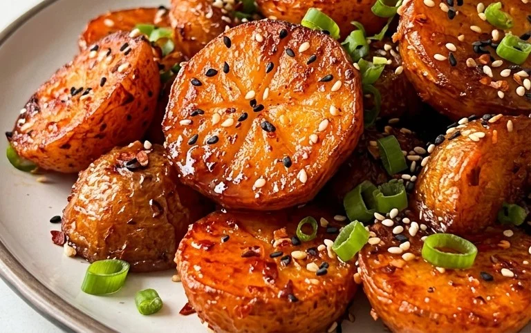 Crispy Honey Chilli Potatoes