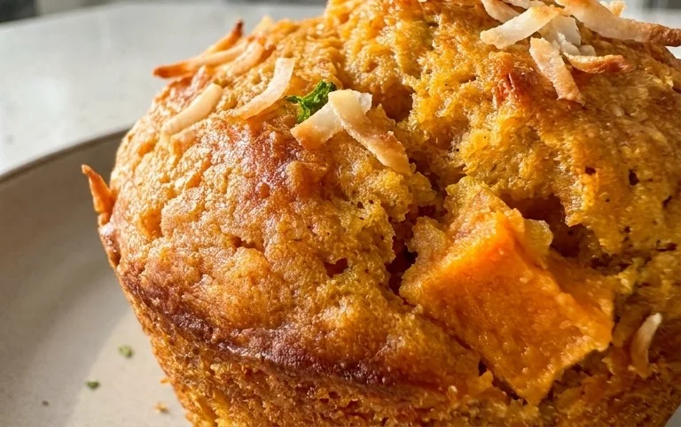 Anti-Inflammatory Coconut and Sweet Potato Muffin Recipe