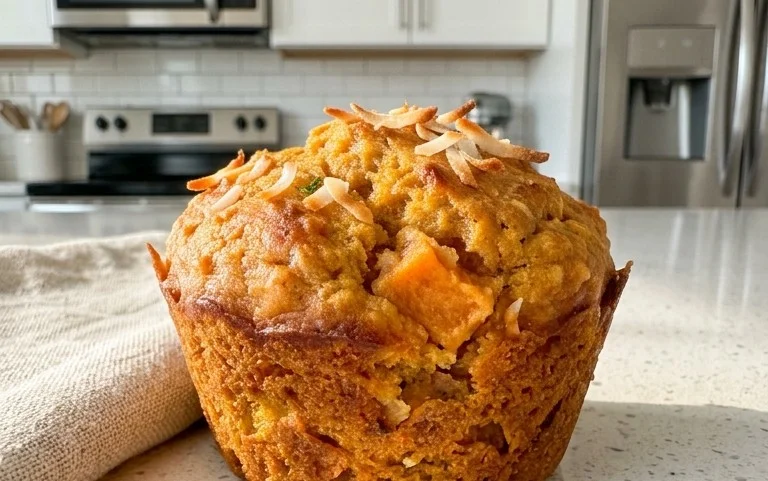 Anti-Inflammatory Coconut and Sweet Potato Muffin Recipe