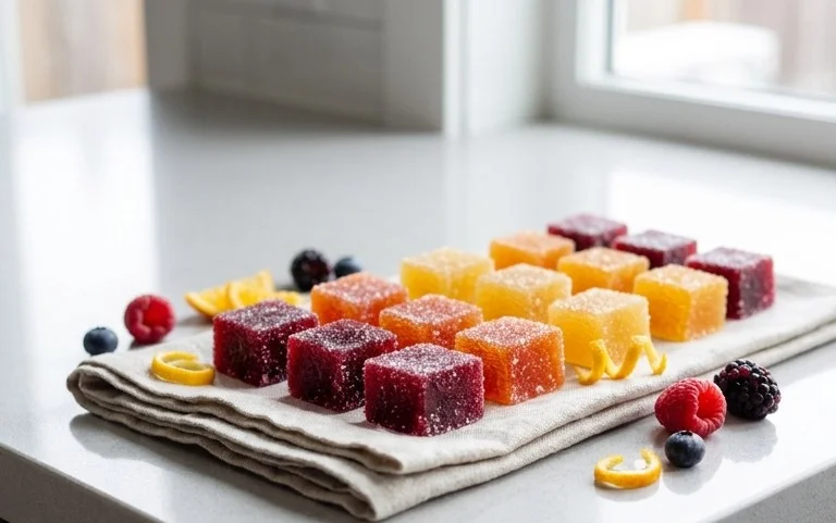 Homemade Pâtes de Fruits (no corn syrup)
