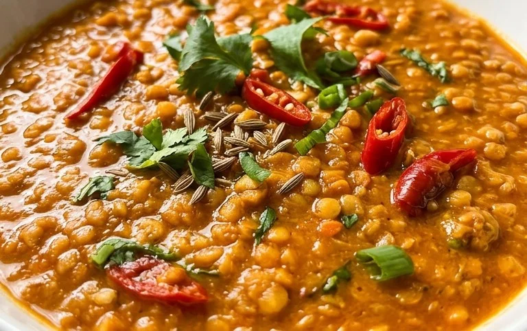 Spicy Red Lentil Curry