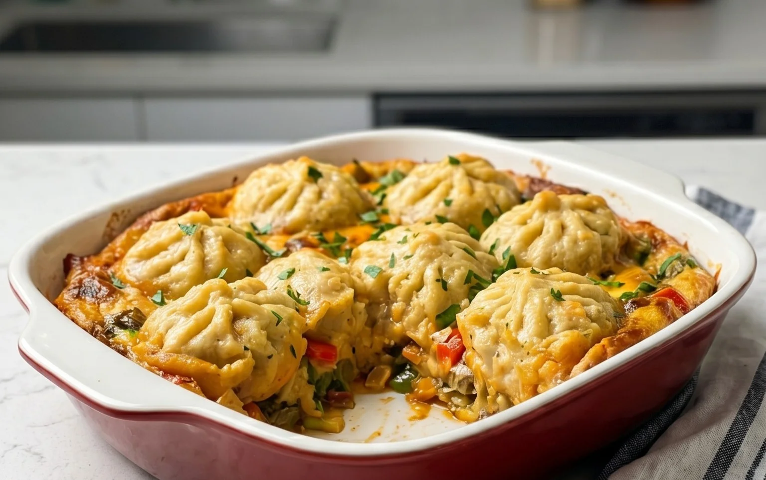 Dumpling Bake