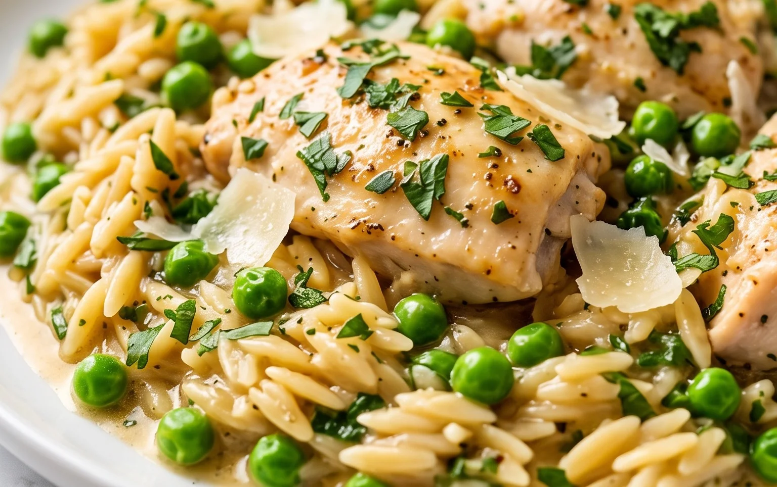 Chicken Orzo (30-Minutes, One-Pan)