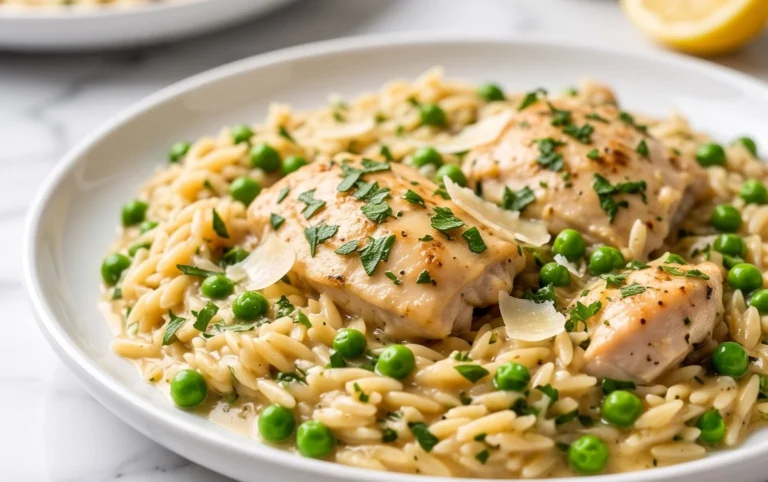 Chicken Orzo (30-Minutes, One-Pan)