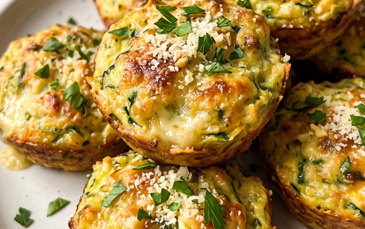 Zucchini Garlic Bites