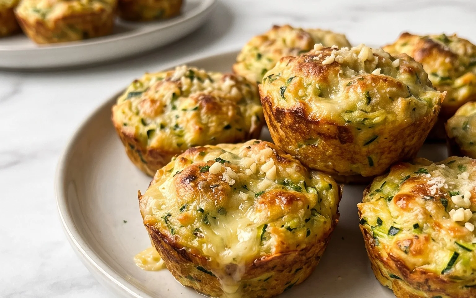 Zucchini Garlic Bites