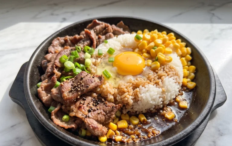 Beef Pepper Rice Bowl is a delicious meal option.