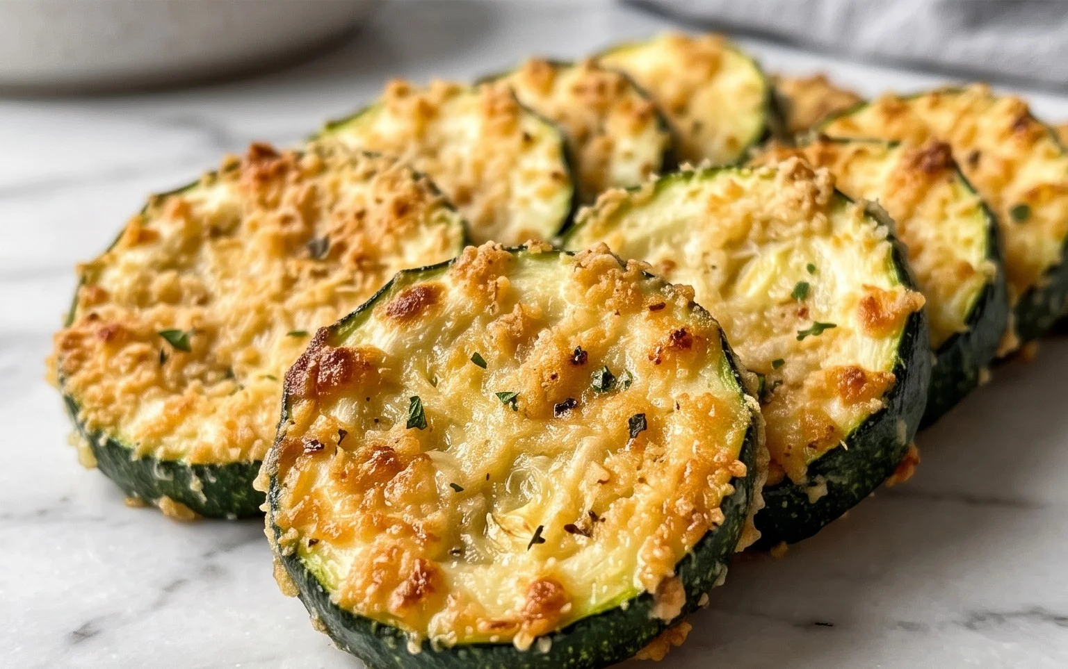 Baked Parmesan Zucchini