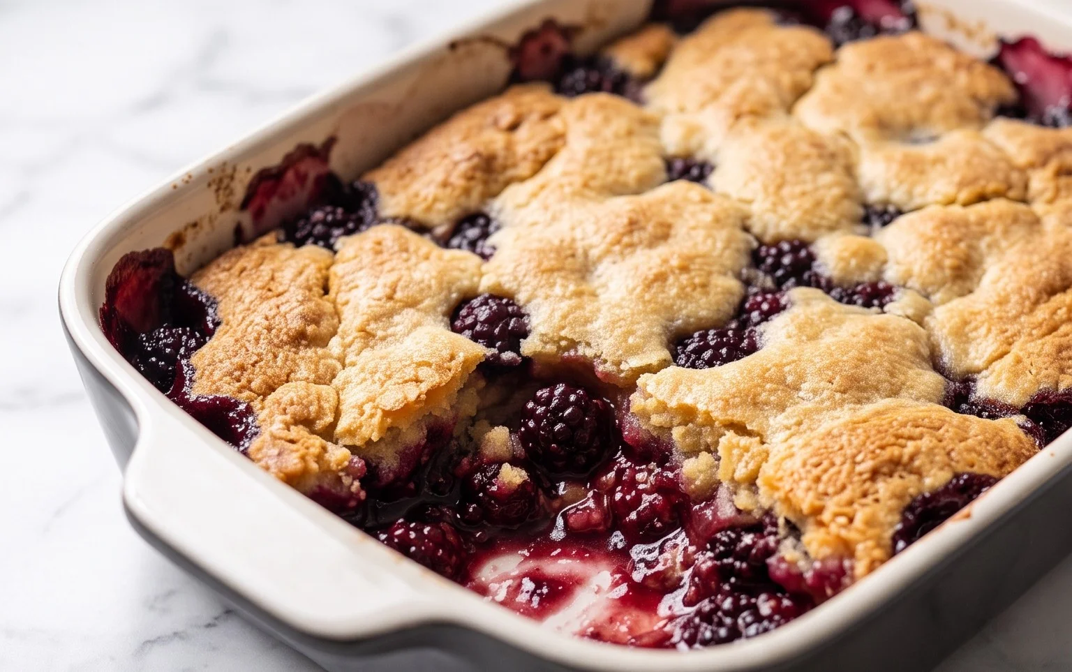 The Pioneer Women's Blackberry Cobbler
