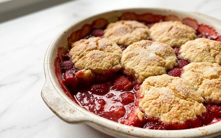 Strawberry Cobbler