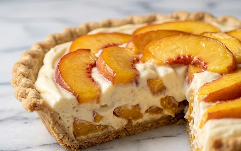 Peaches and Cream Pie