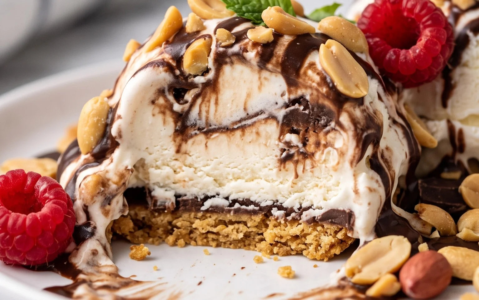 Buster Bar Ice Cream Dessert
