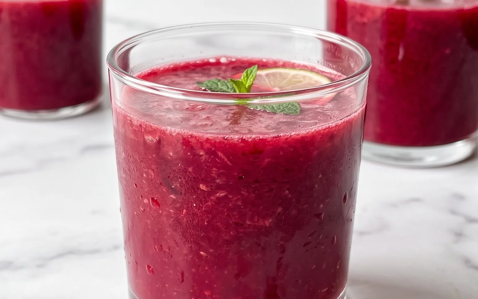 Watermelon Cherry Berry Beet Juice