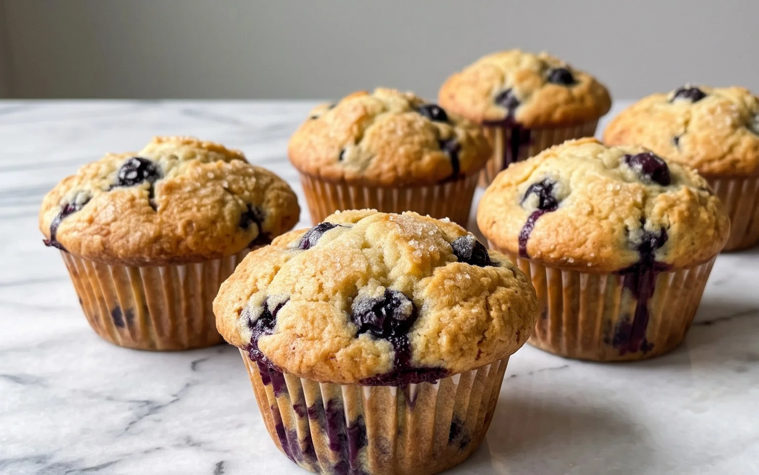 Homemade Blueberry Muffins
