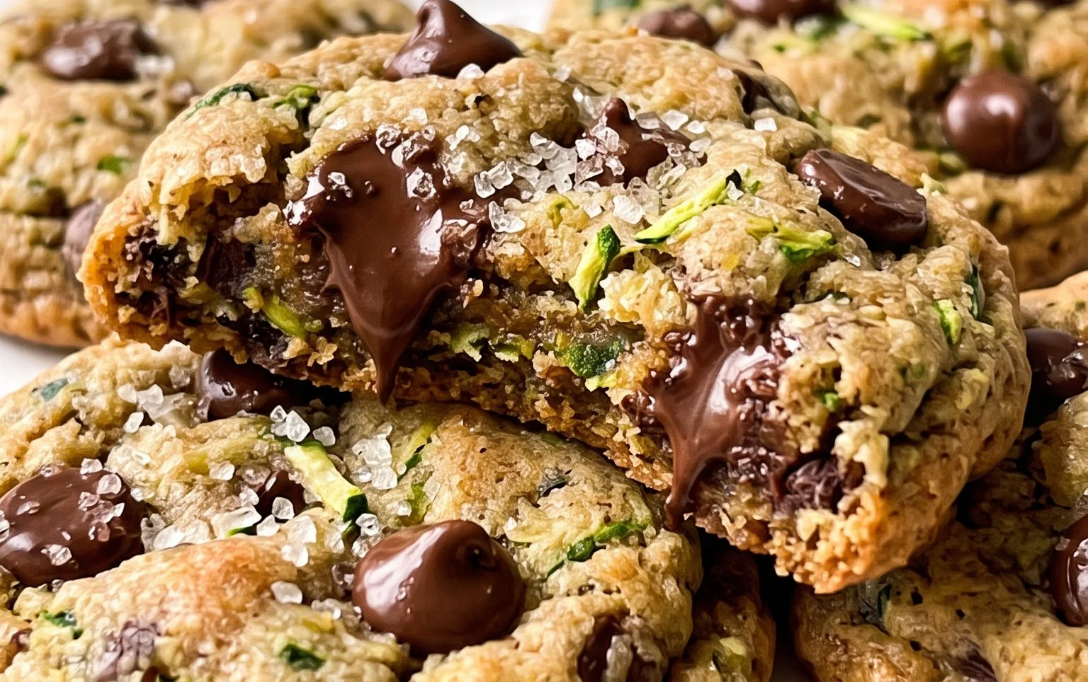 Zucchini Chocolate Chip Cookies