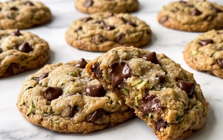 Zucchini Chocolate Chip Cookies