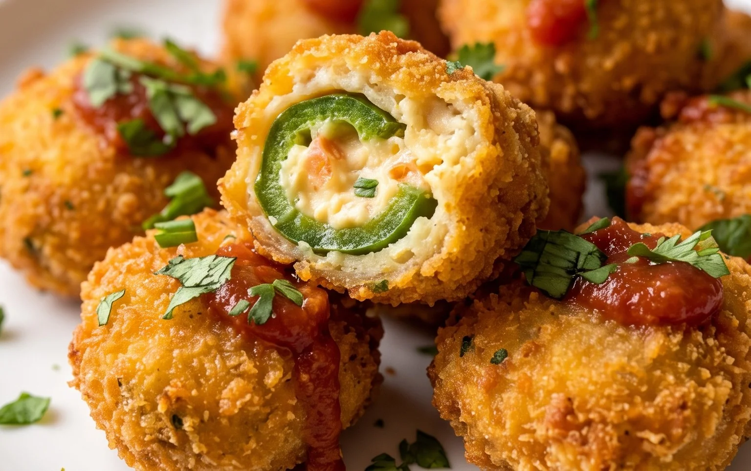 Fried Jalapeno Popper Bites