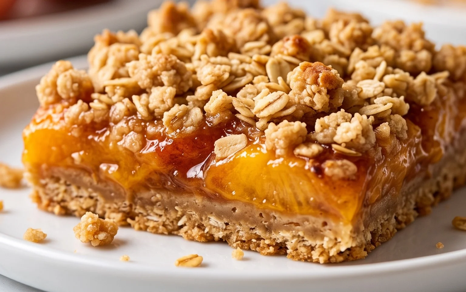 Fresh Peach Crum extractb Bars