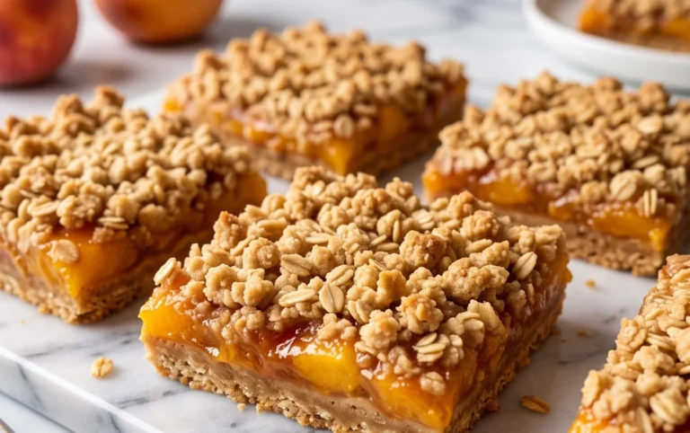 Fresh Peach Crum extractb Bars
