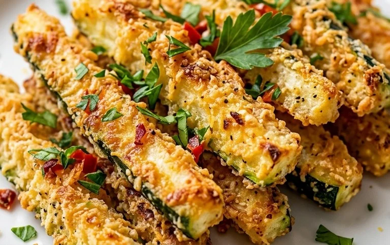 Baked Parmesan Zucchini Fries