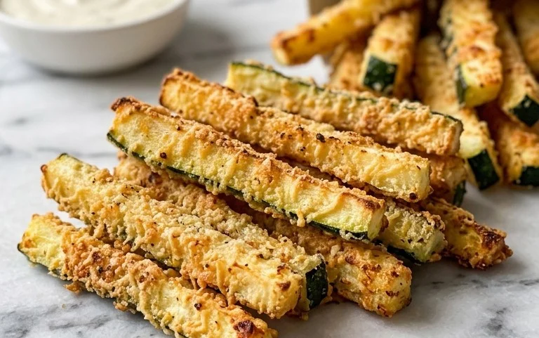 Baked Parmesan Zucchini Fries