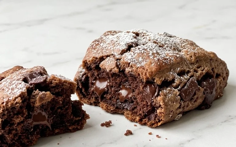 Triple Chocolate Scones