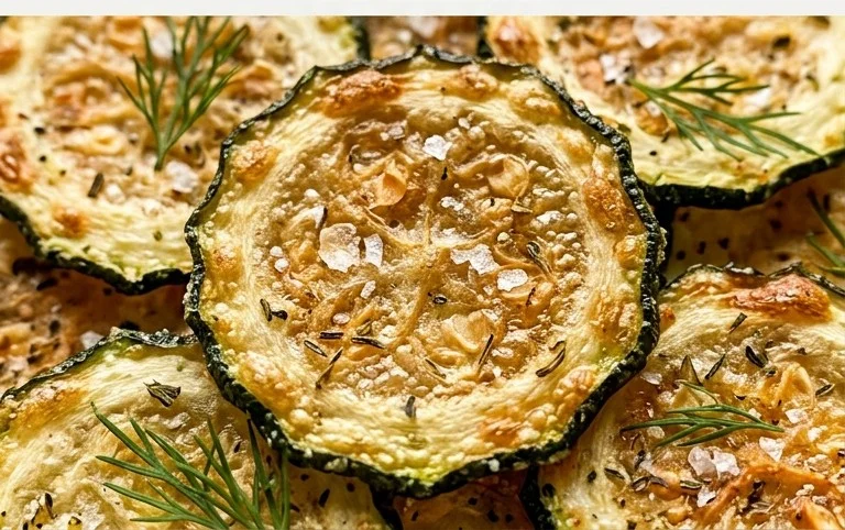 Crispy Baked Zucchini Chips
